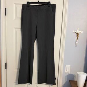 Express Women's Dark Gray Boot Cut Dress Pants